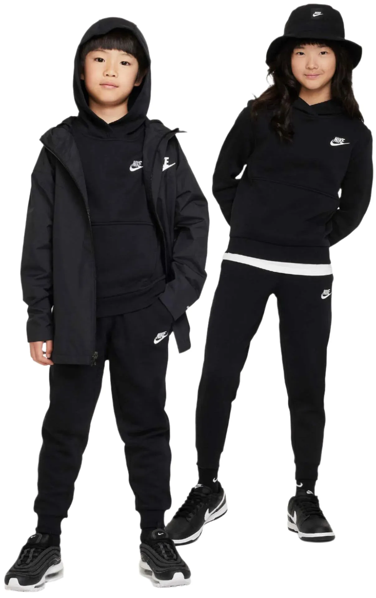 Nike Sportswear Club Fleece Big Kids Pullover Hoodie