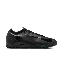 Nike Zoom Mercurial Vapor 16 Pro TF Soccer Shoes - Black/ Black Deep Jungle