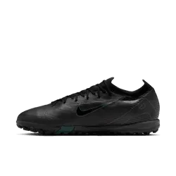 Nike Zoom Mercurial Vapor 16 Pro TF Soccer Shoes - Black/ Black Deep Jungle