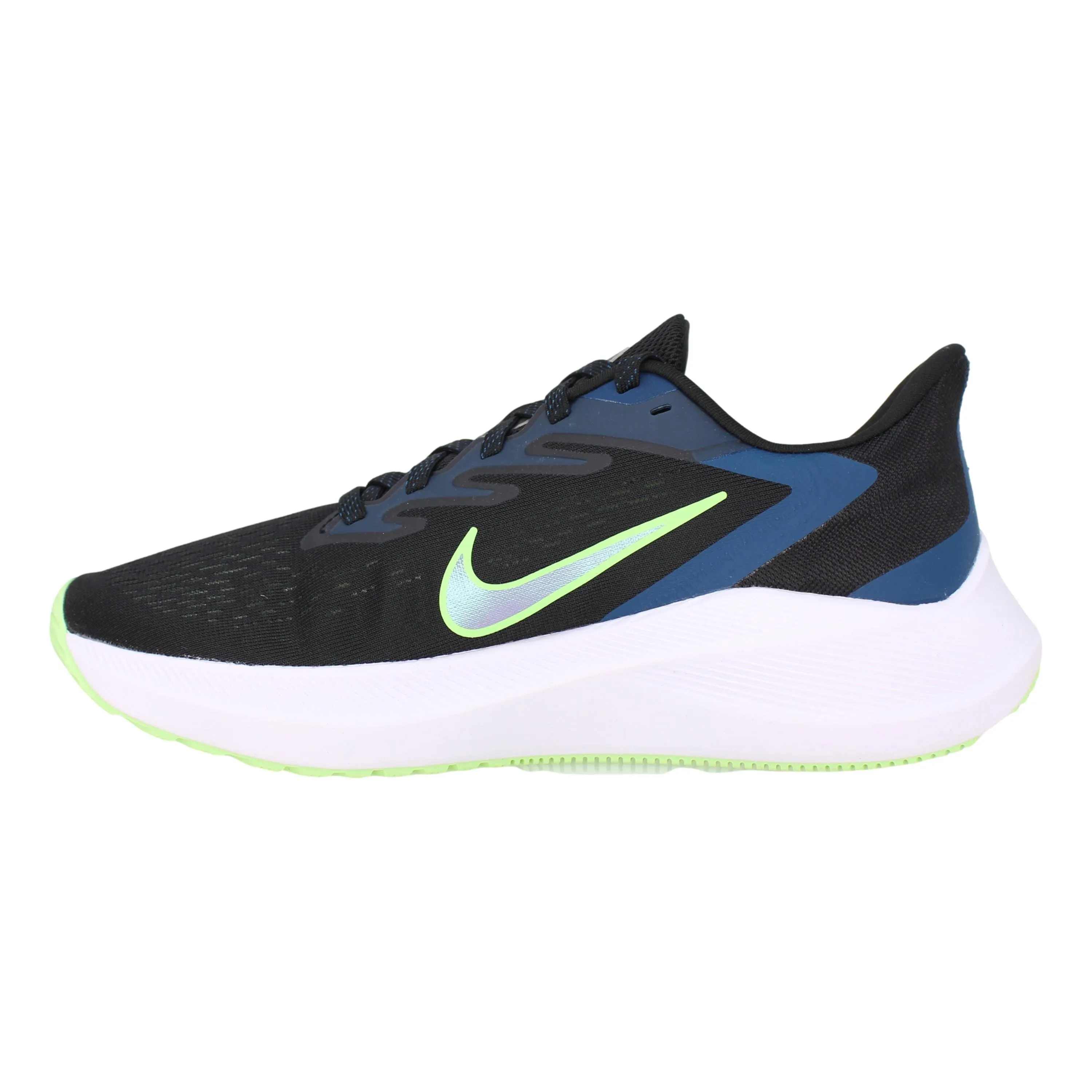 Nike Zoom Winflo 7 Black/Vapor Green  CJ0291-004 Men's ecco Shoes