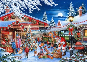 No.18 - Santa's Express - 500 Piece Jigsaw Puzzle