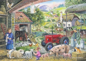 No.2 - On The Farm - 1000 Piece Jigsaw Puzzle