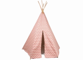 Nobodinoz Arizona Teepee Zigzag Pink