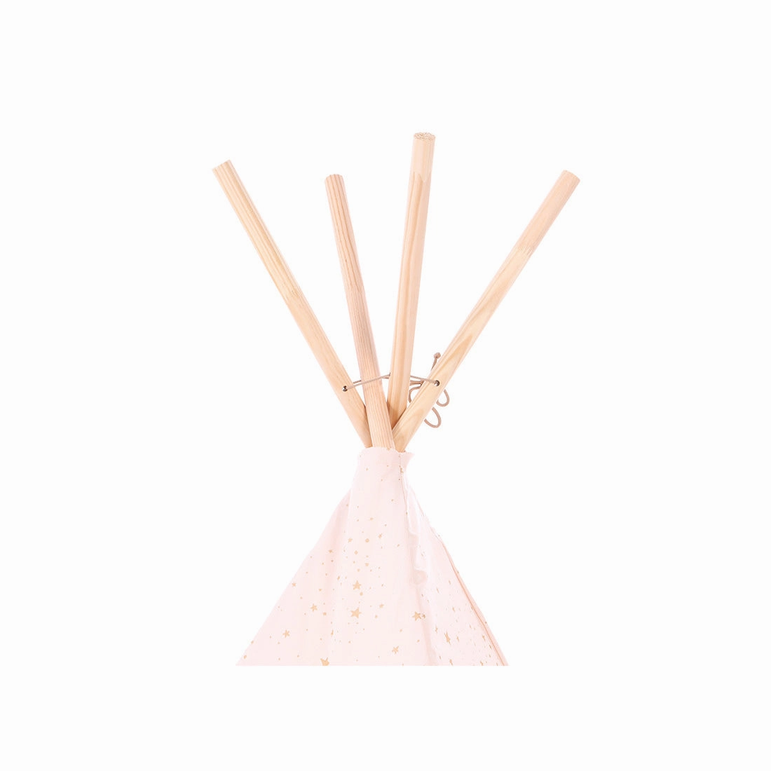 nobodinoz Phoenix Teepee Gold Stella/Dream Pink