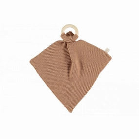 nobodinoz So Natural Knitted Teether Ring Biscuit