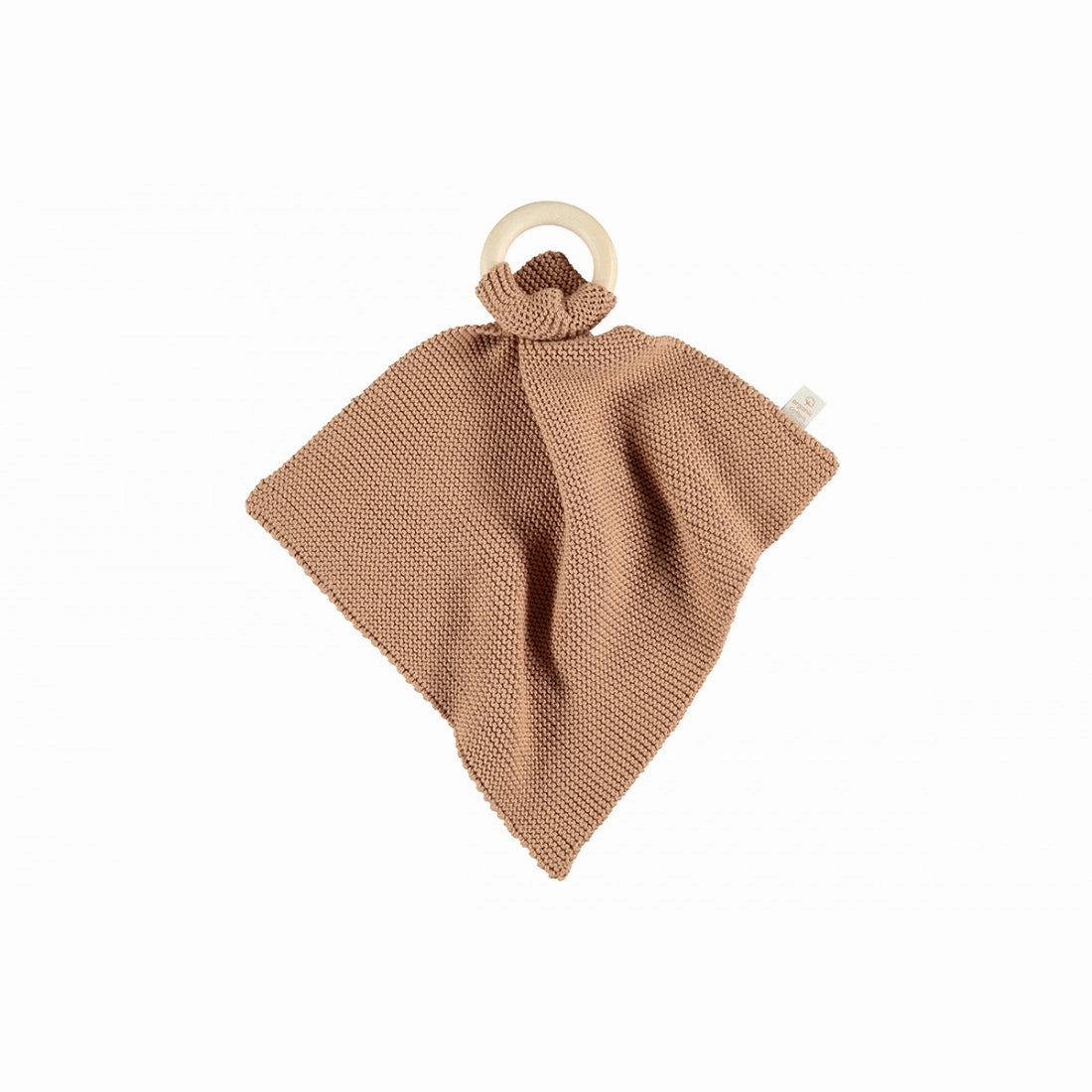 nobodinoz So Natural Knitted Teether Ring Biscuit