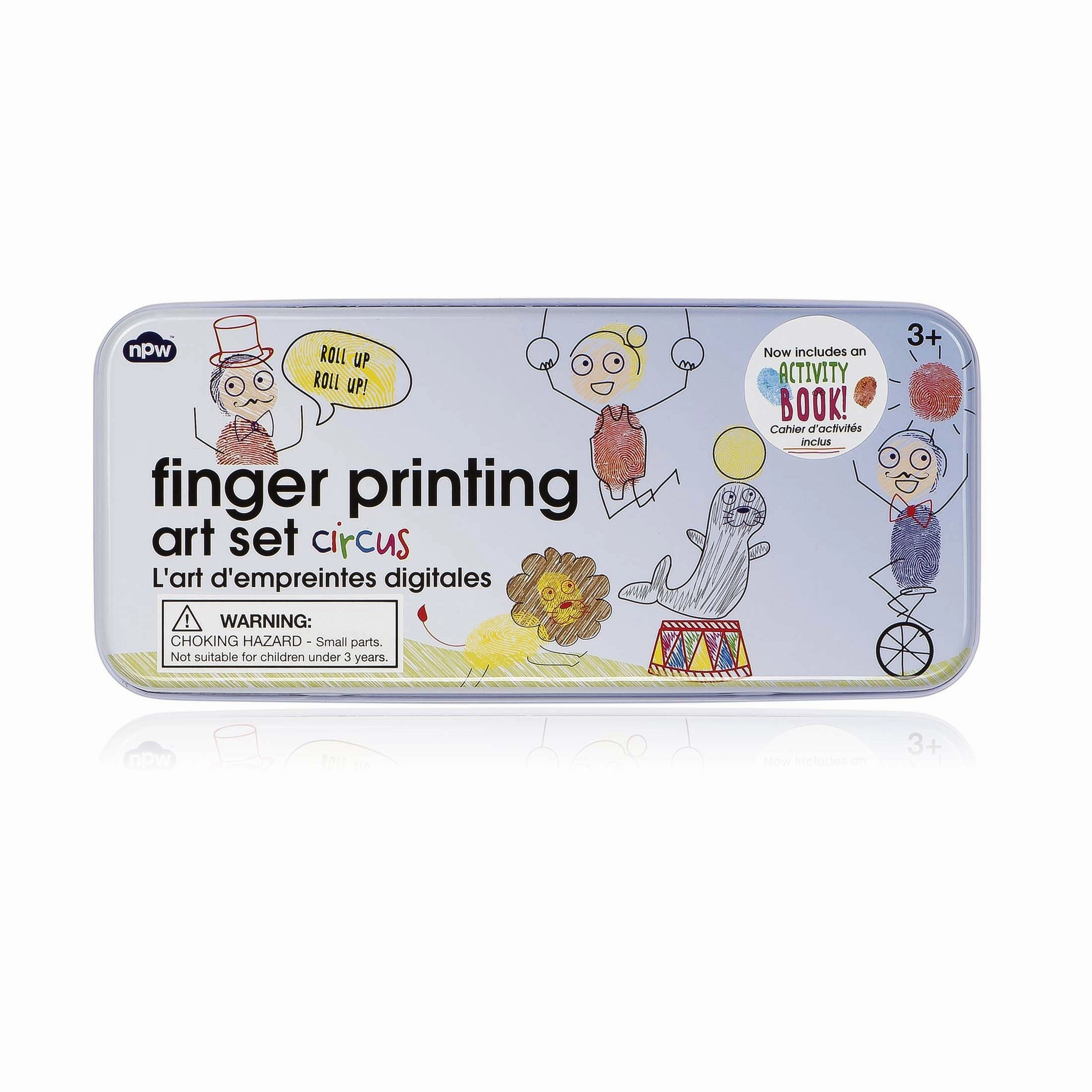 NPW Fingerprinting Tin with Booklet - Circus