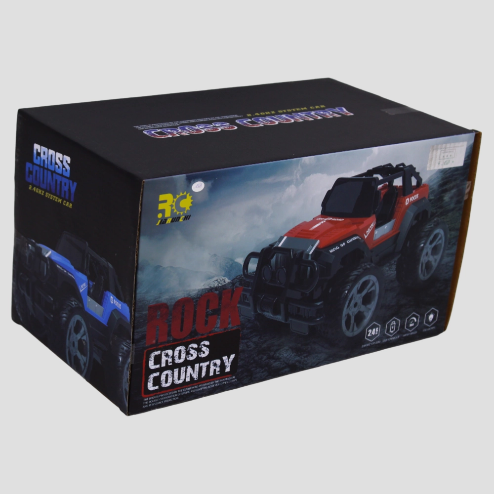 Off-Road Jeep  Remote Control Car with Rechargeable Battery (Blue)