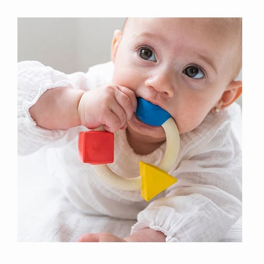 Oli & Carol Bauhaus Movement Teething Ring Basic