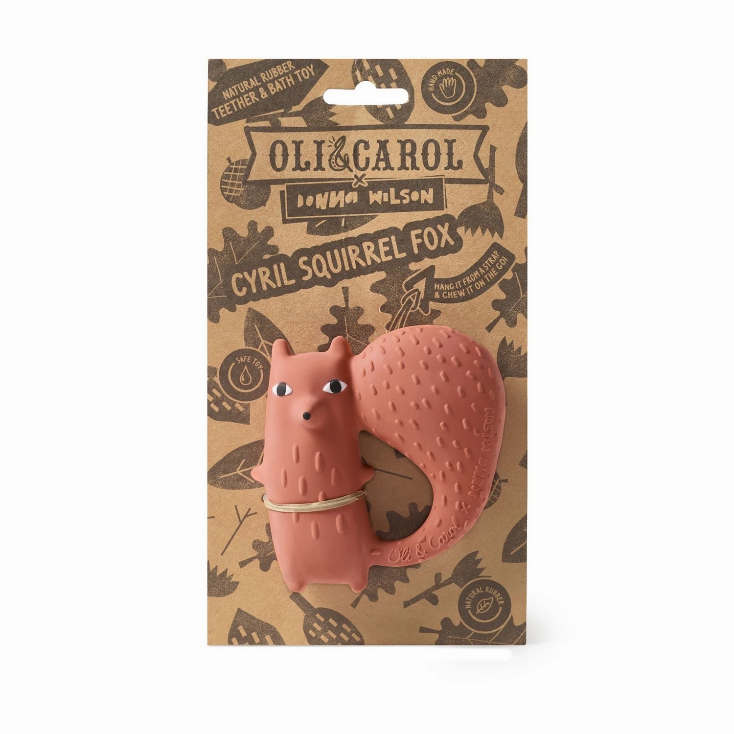 Oli & Carol Cyril Squirrel Fox Teether