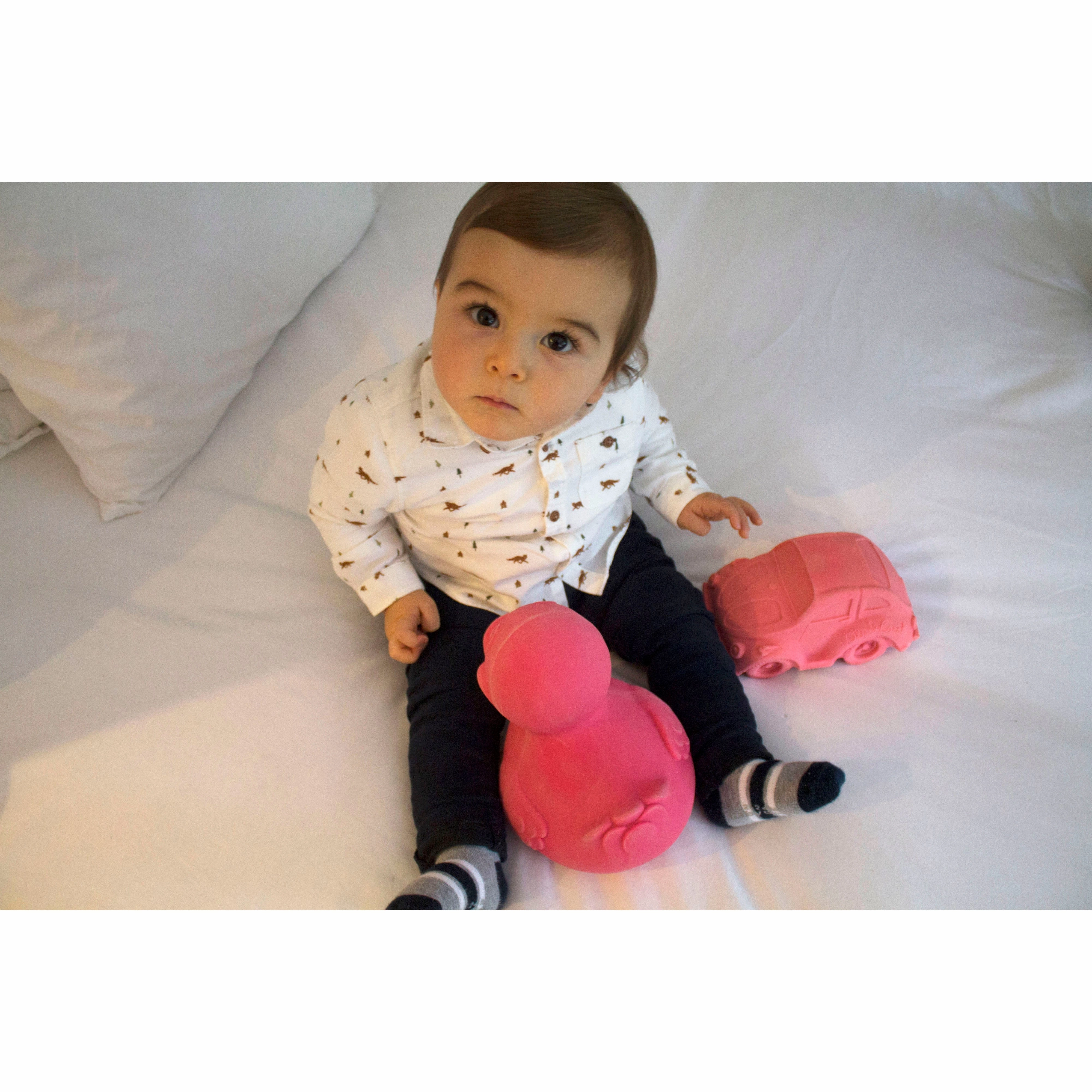 Oli & Carol Extra Large Beetle Car Teether