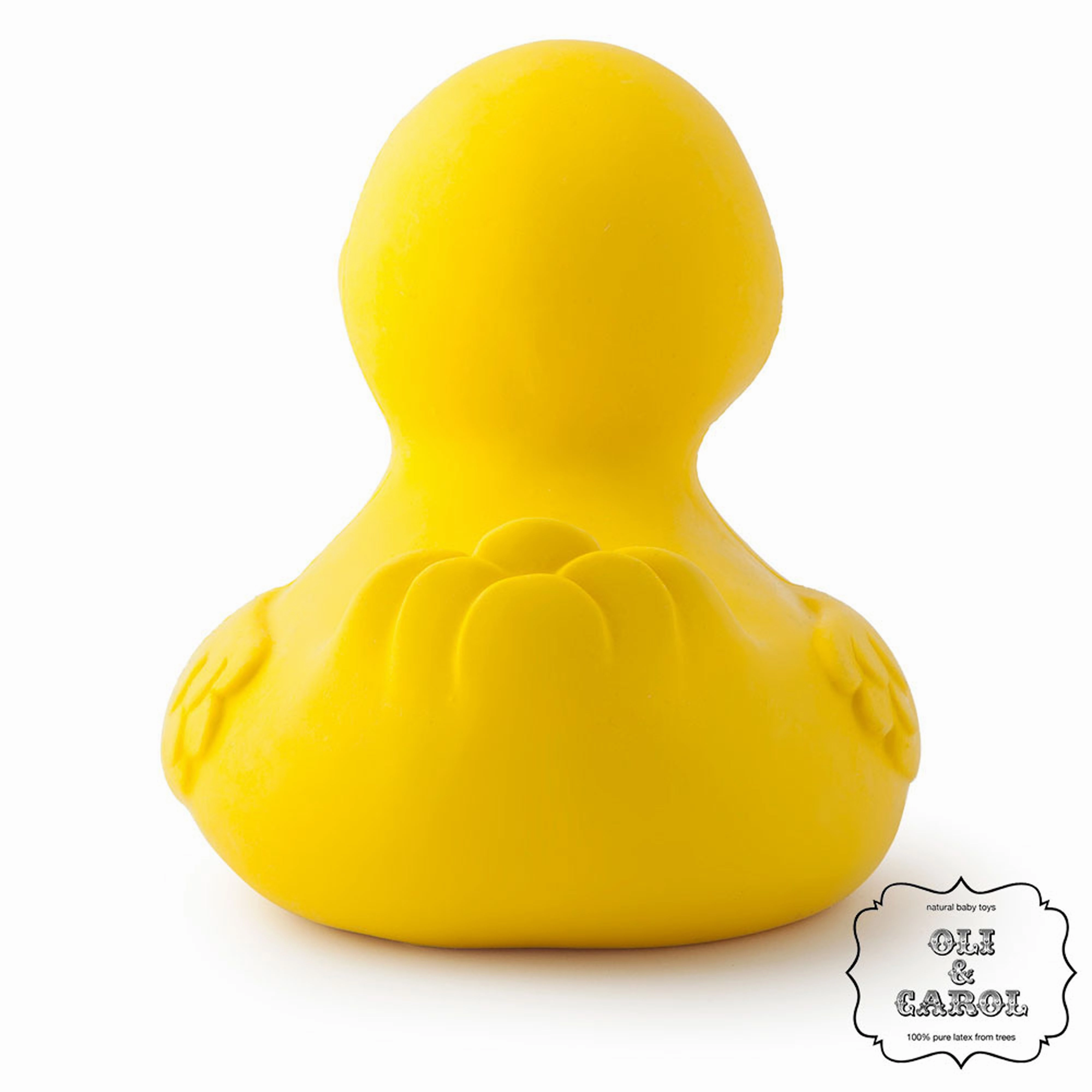 Oli & Carol Extra Large Monochrome Ducks Teether