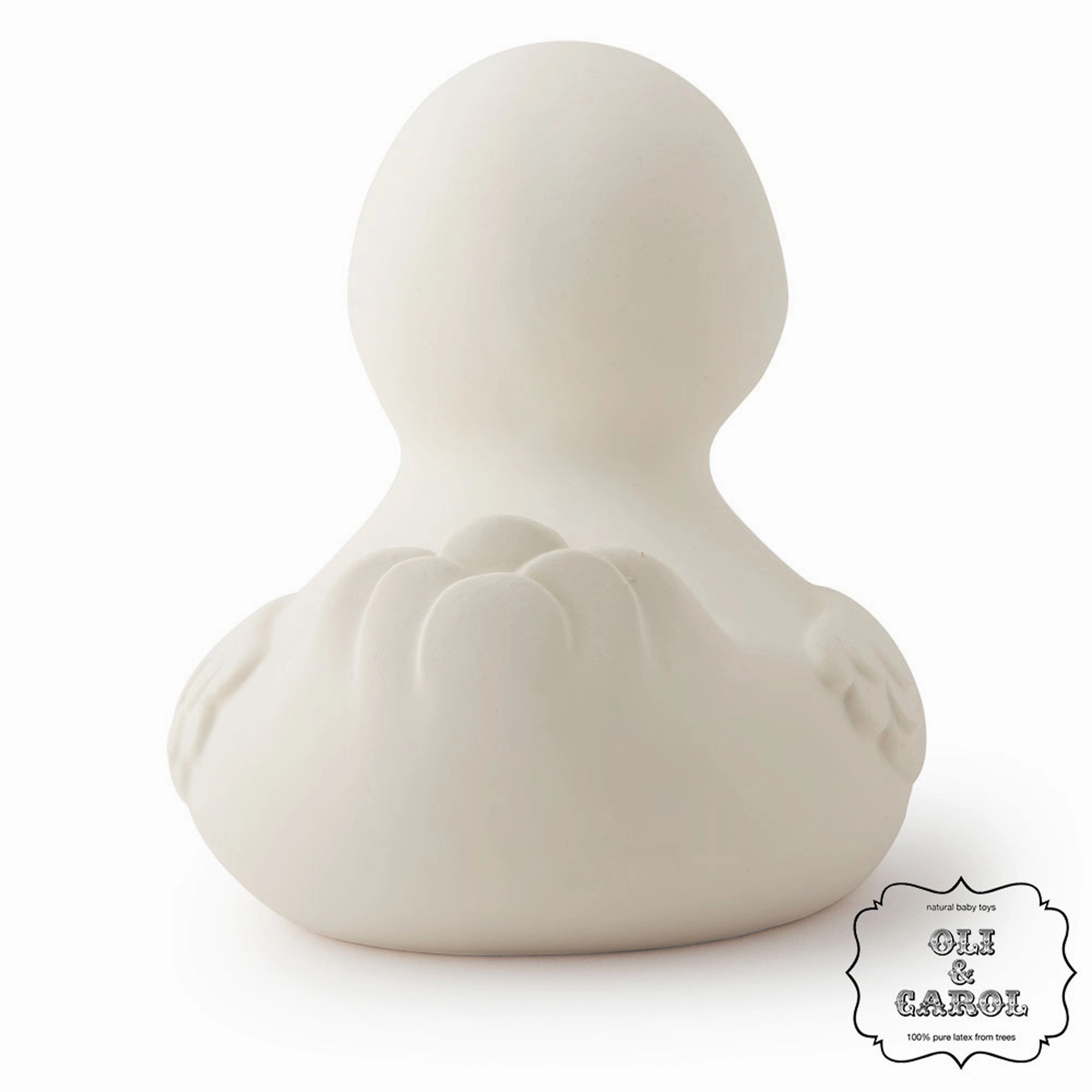 Oli & Carol Extra Large Monochrome Ducks Teether