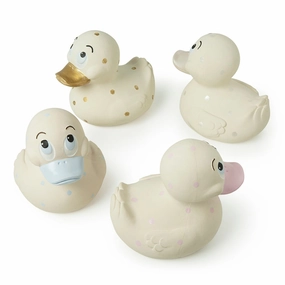 Oli & Carol Extra Large Spotty Ducks Teether