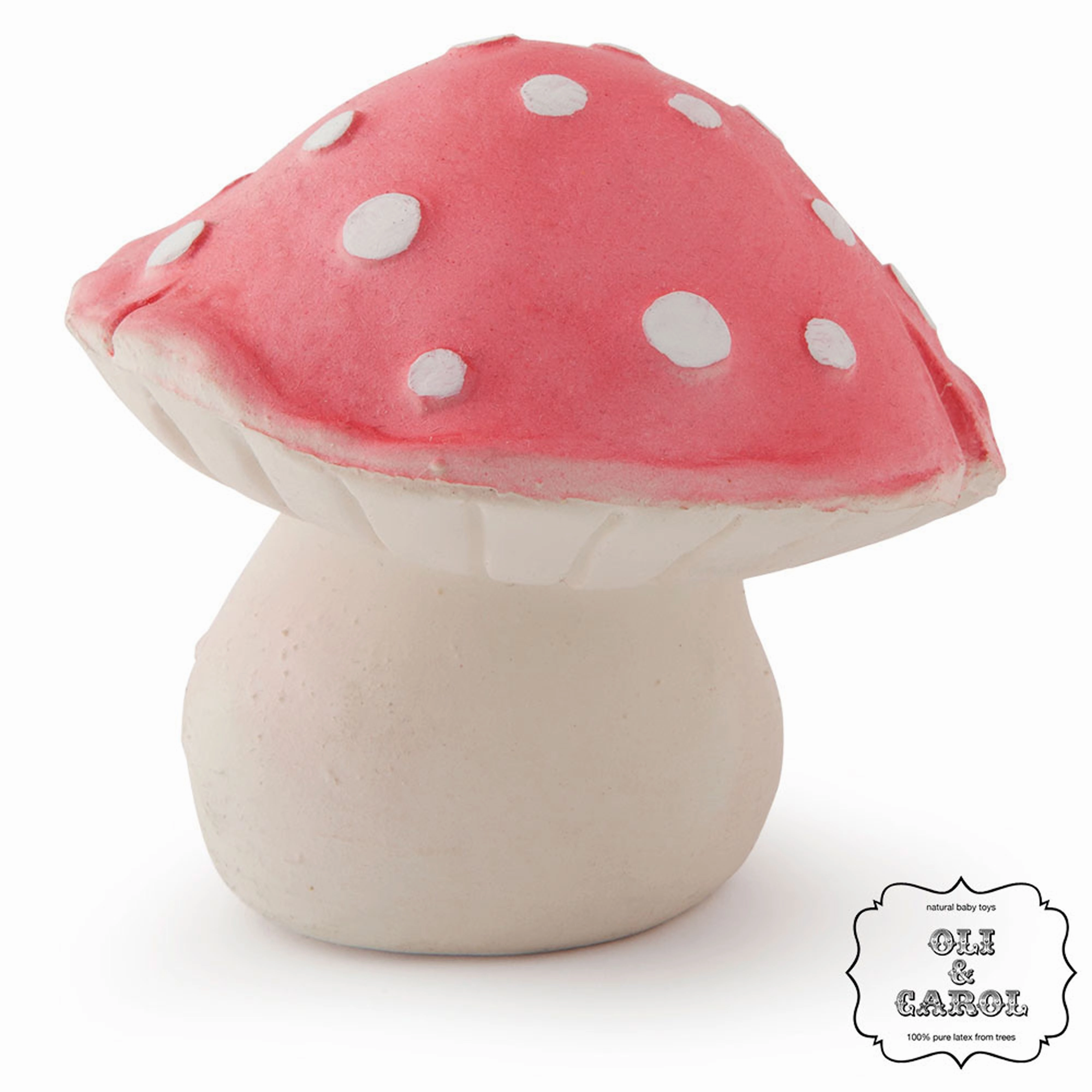 Oli & Carol Forest Collection: Rabbit and Mushrooms Teether