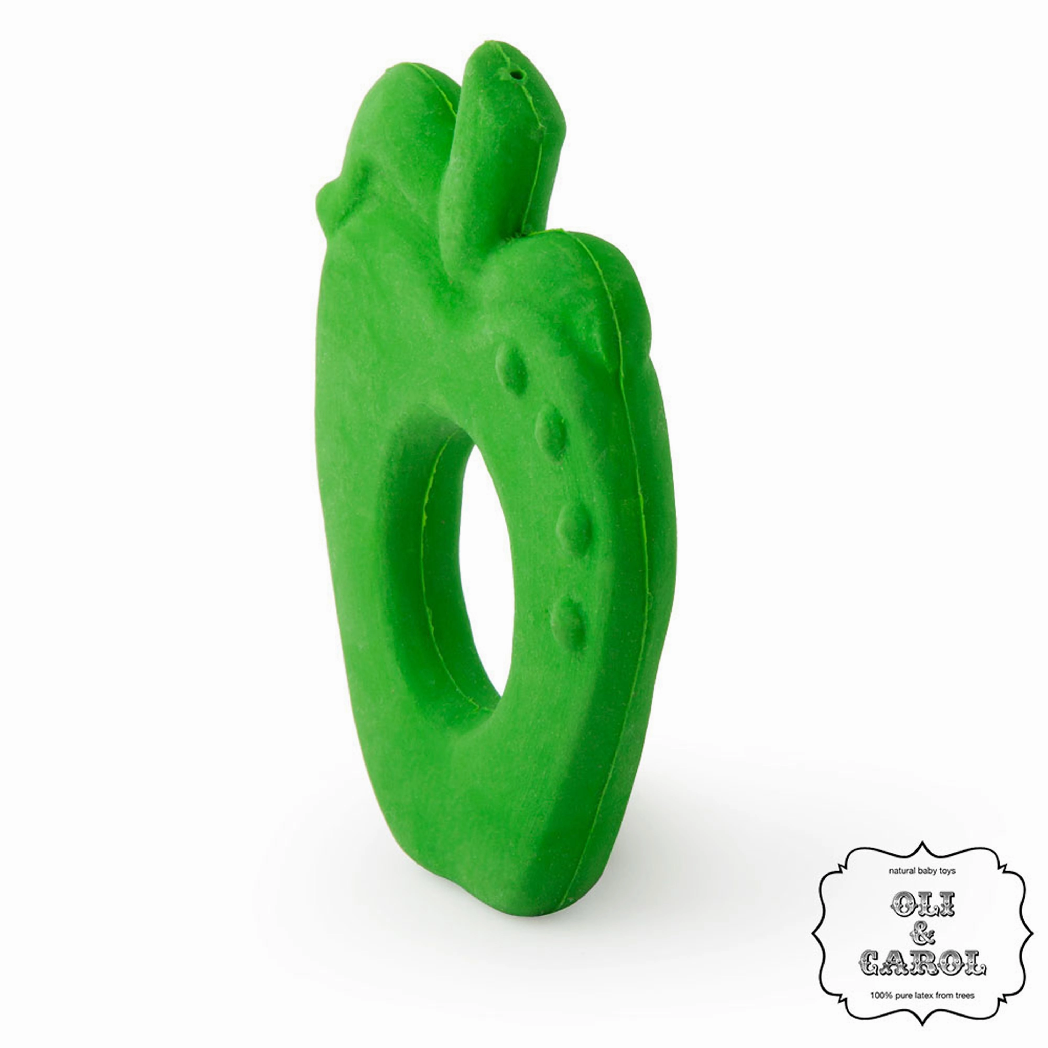 Oli & Carol Fruit Shape Teething Ring: Apple, Pear and Strawberry Teether