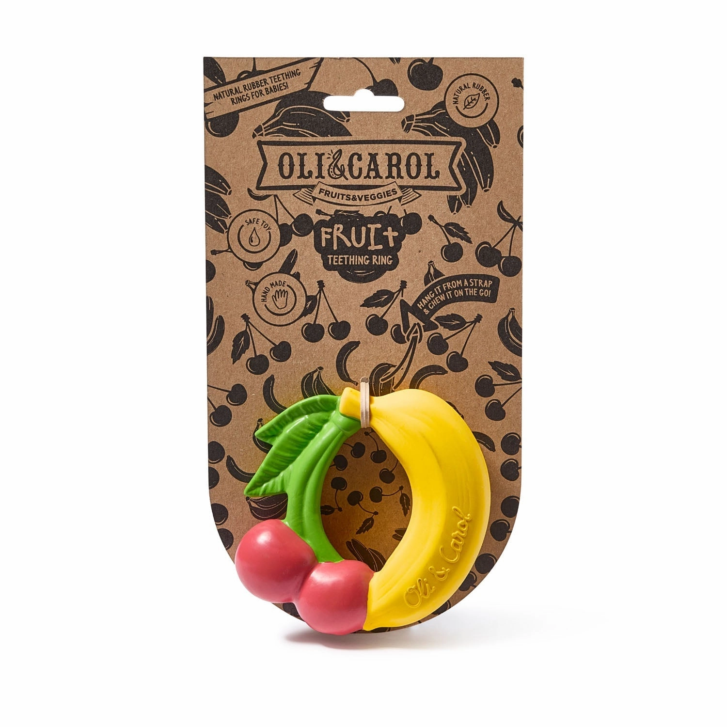 Oli & Carol Fruit Teething Ring
