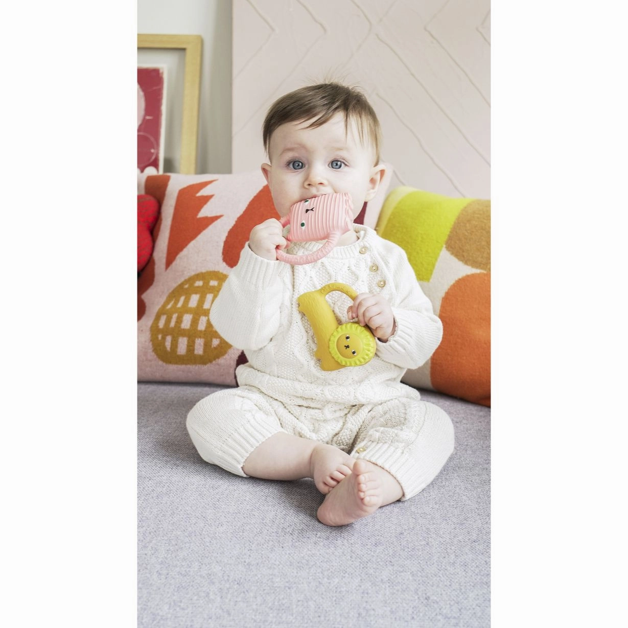 Oli & Carol Ginge Cat Teether