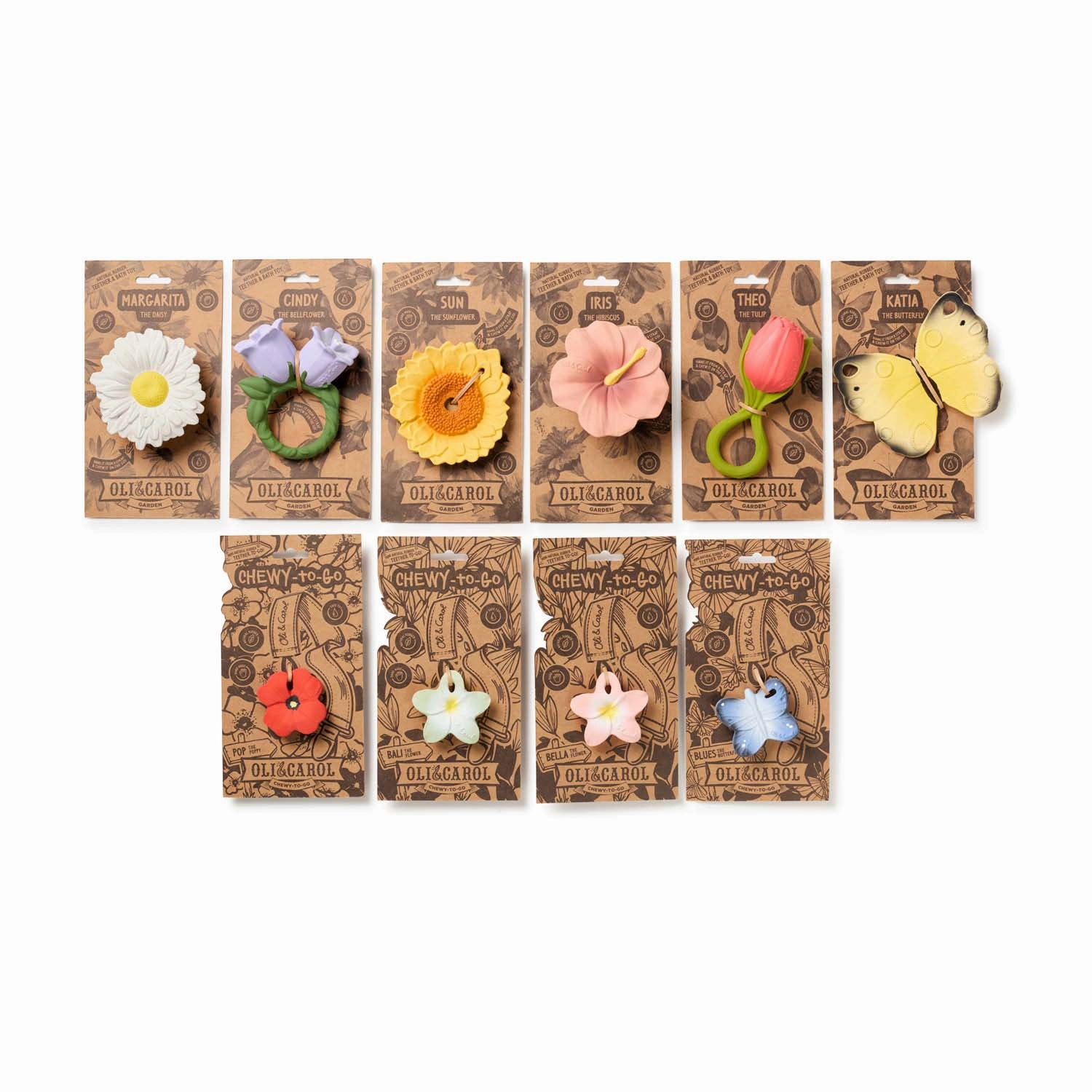 Oli & Carol Iris the Hibiscus Teether