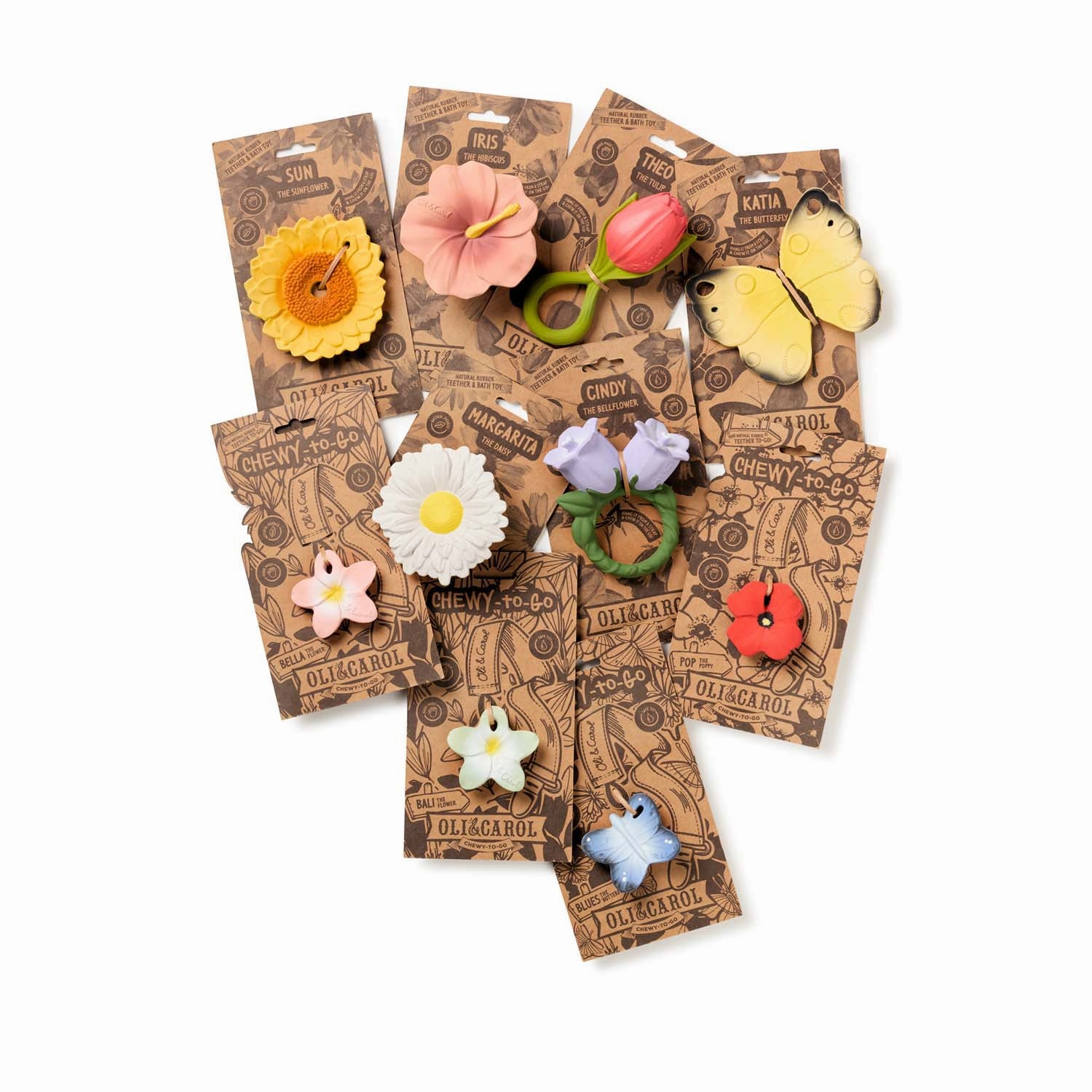 Oli & Carol Iris the Hibiscus Teether