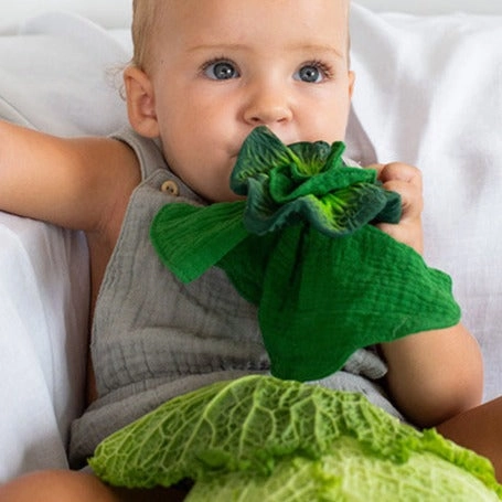 Oli & Carol Kendall The Kale Mini Doudou-Teether