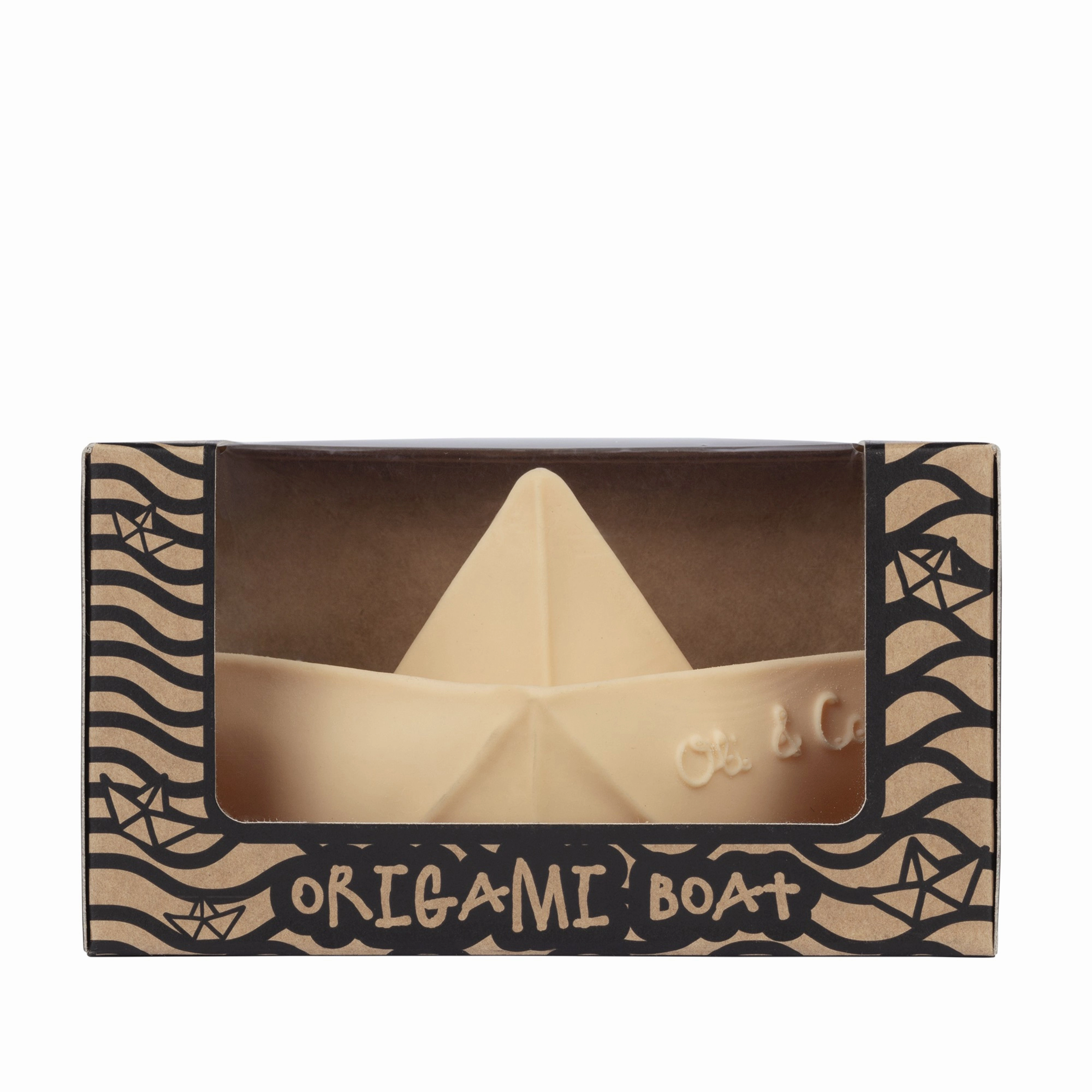 Oli & Carol Origami Boat Nude Teether