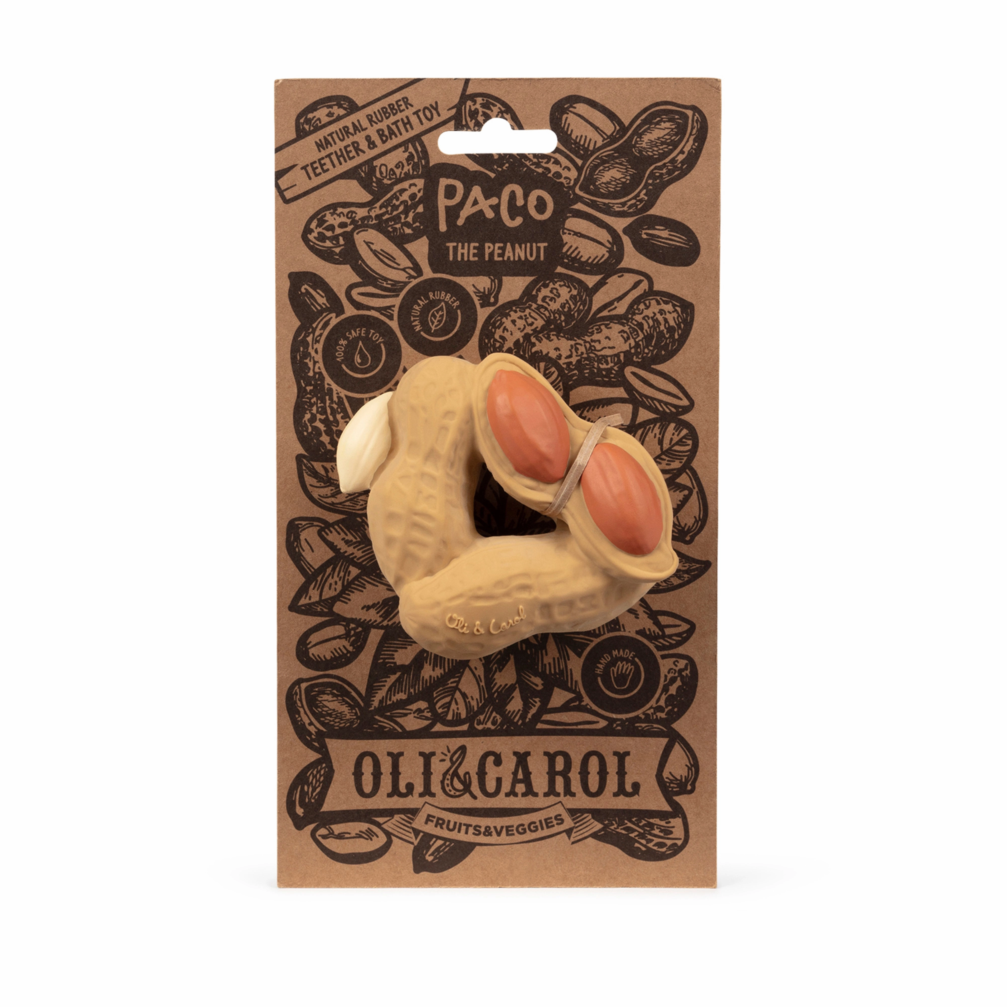Oli & Carol Paco The Peanut Teether