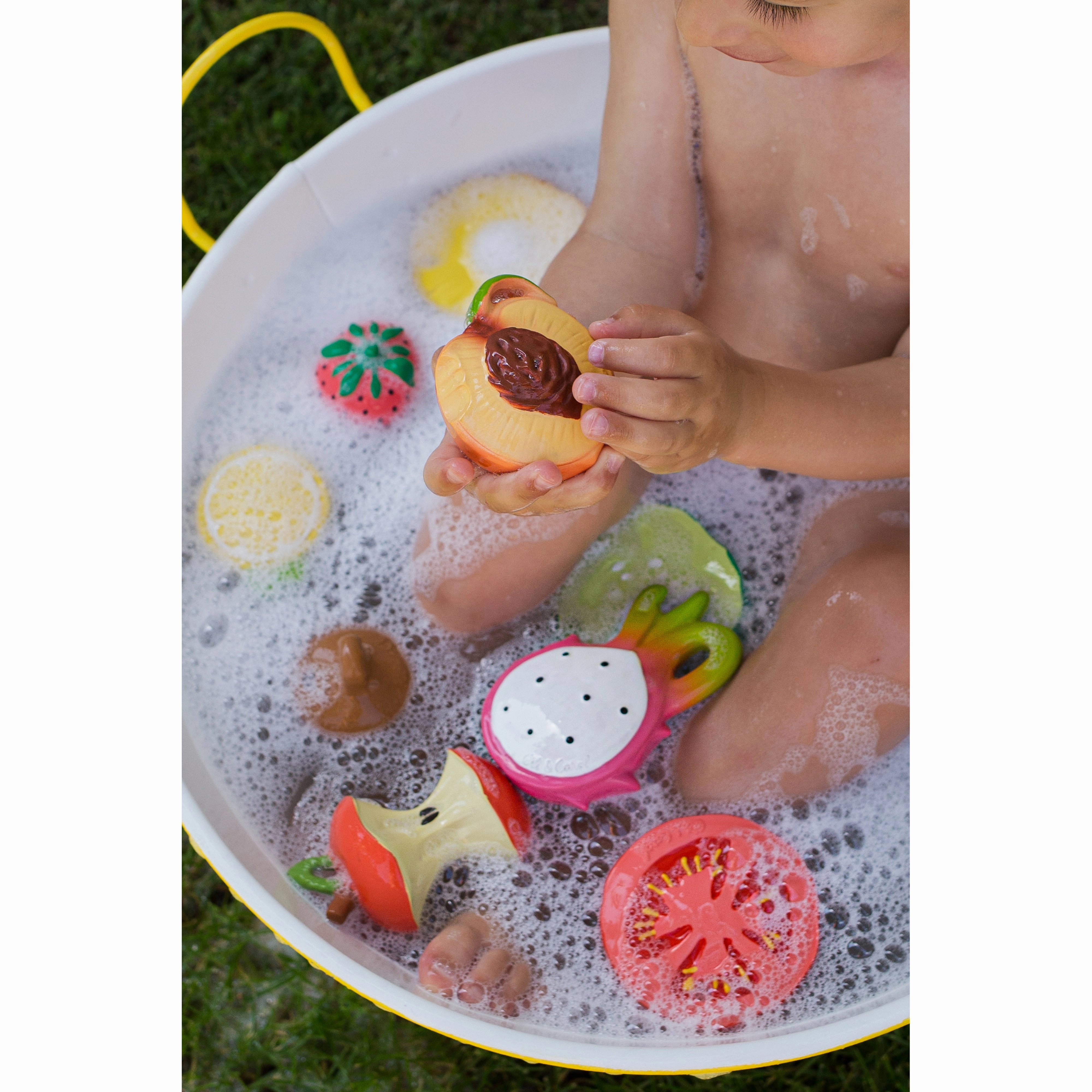 Oli & Carol Palm Peach Teether