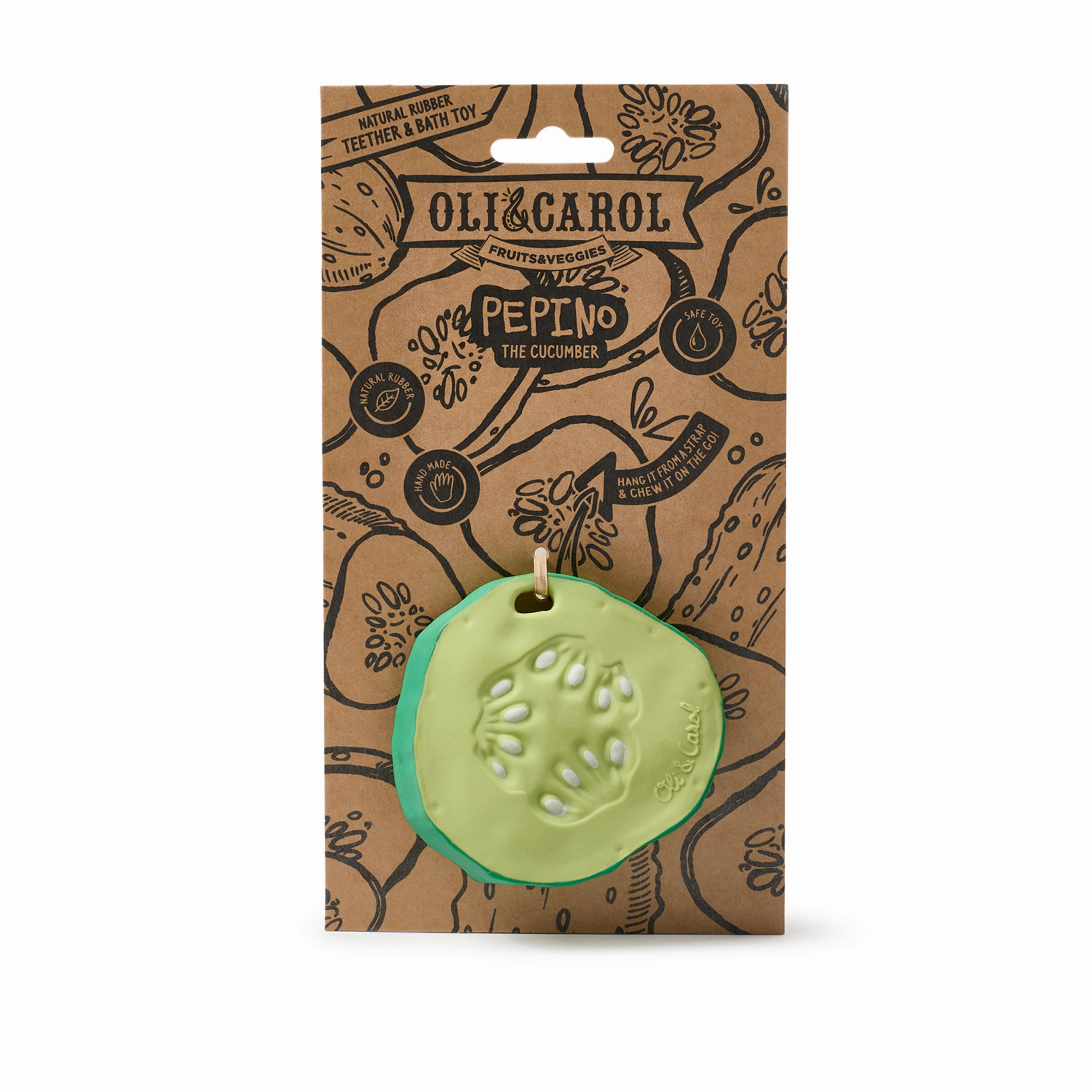 Oli & Carol Pepino The Cucumber Teether