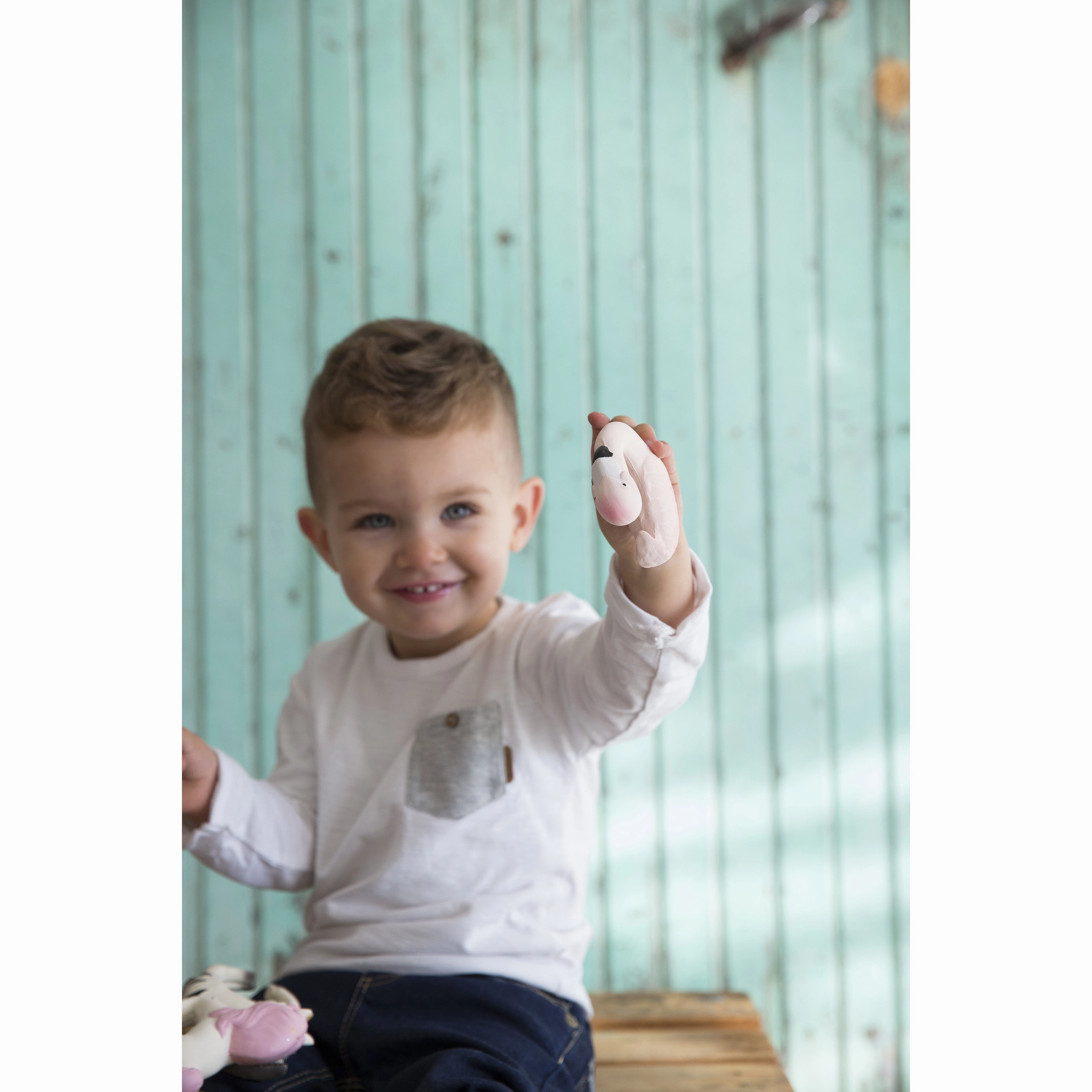 Oli & Carol Sky The Flamingo Bracelet Teether
