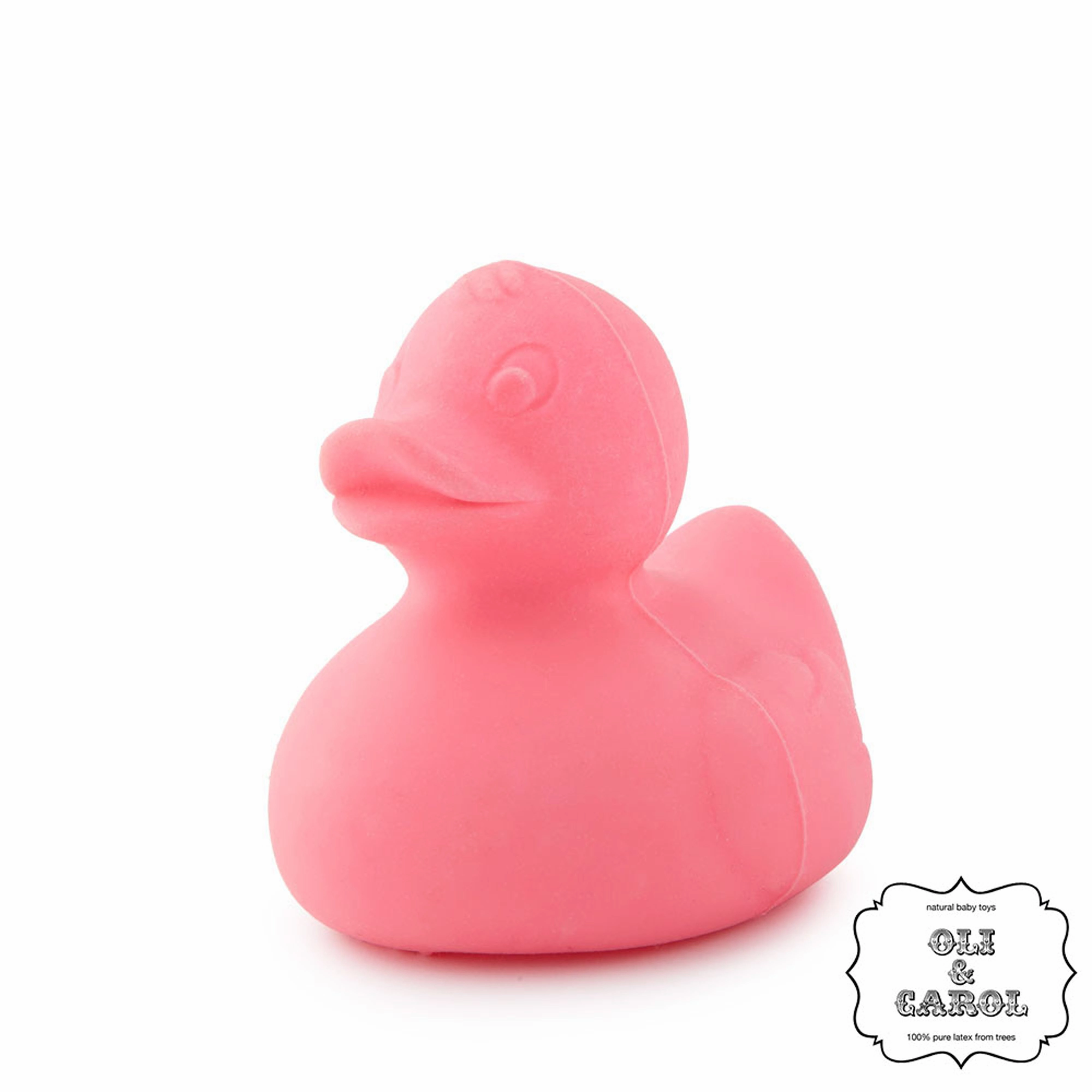 Oli & Carol Small Monochrome Ducks Teether