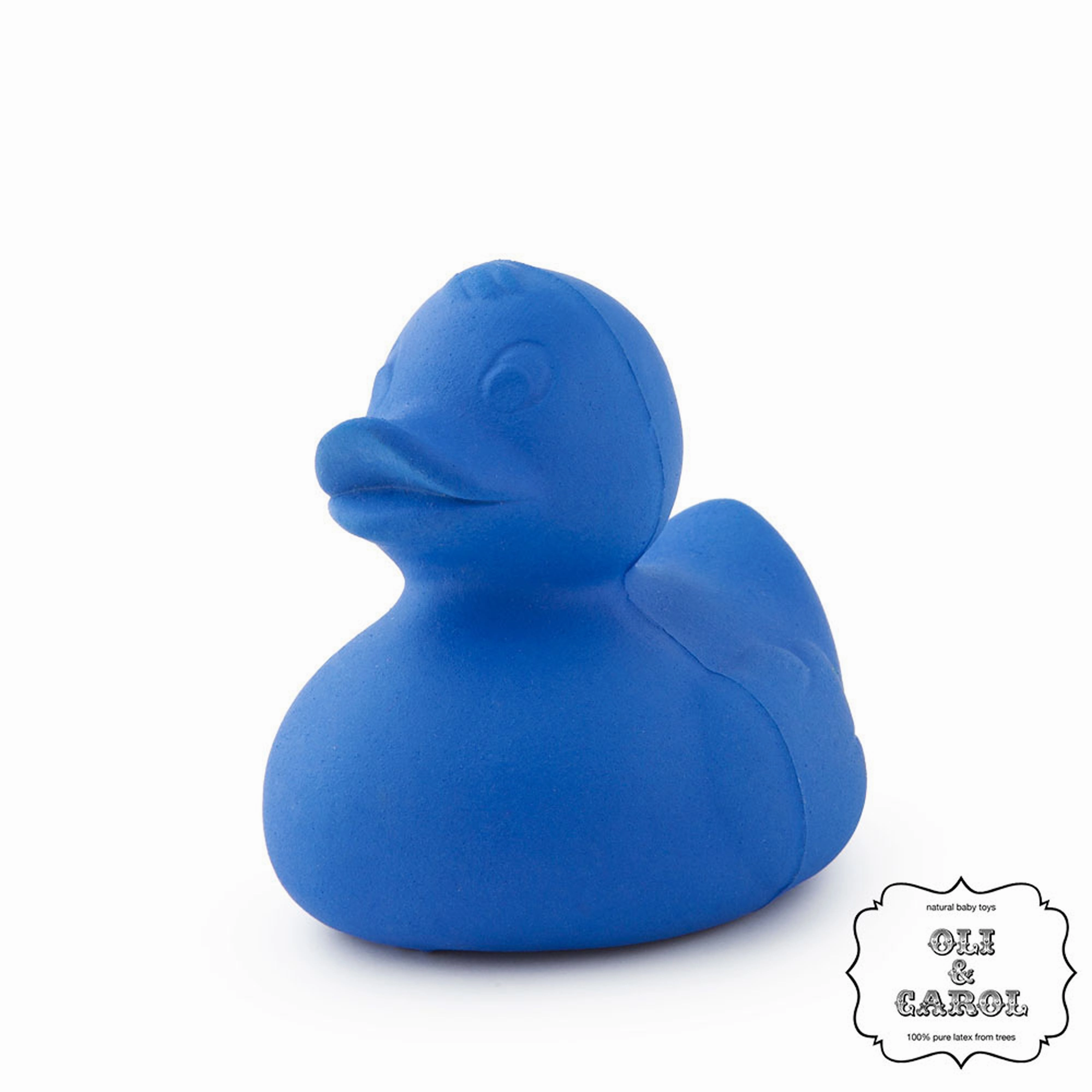 Oli & Carol Small Monochrome Ducks Teether