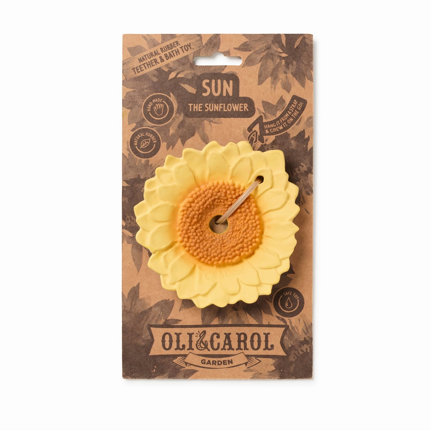 Oli & Carol Sun the Sunflower Teether