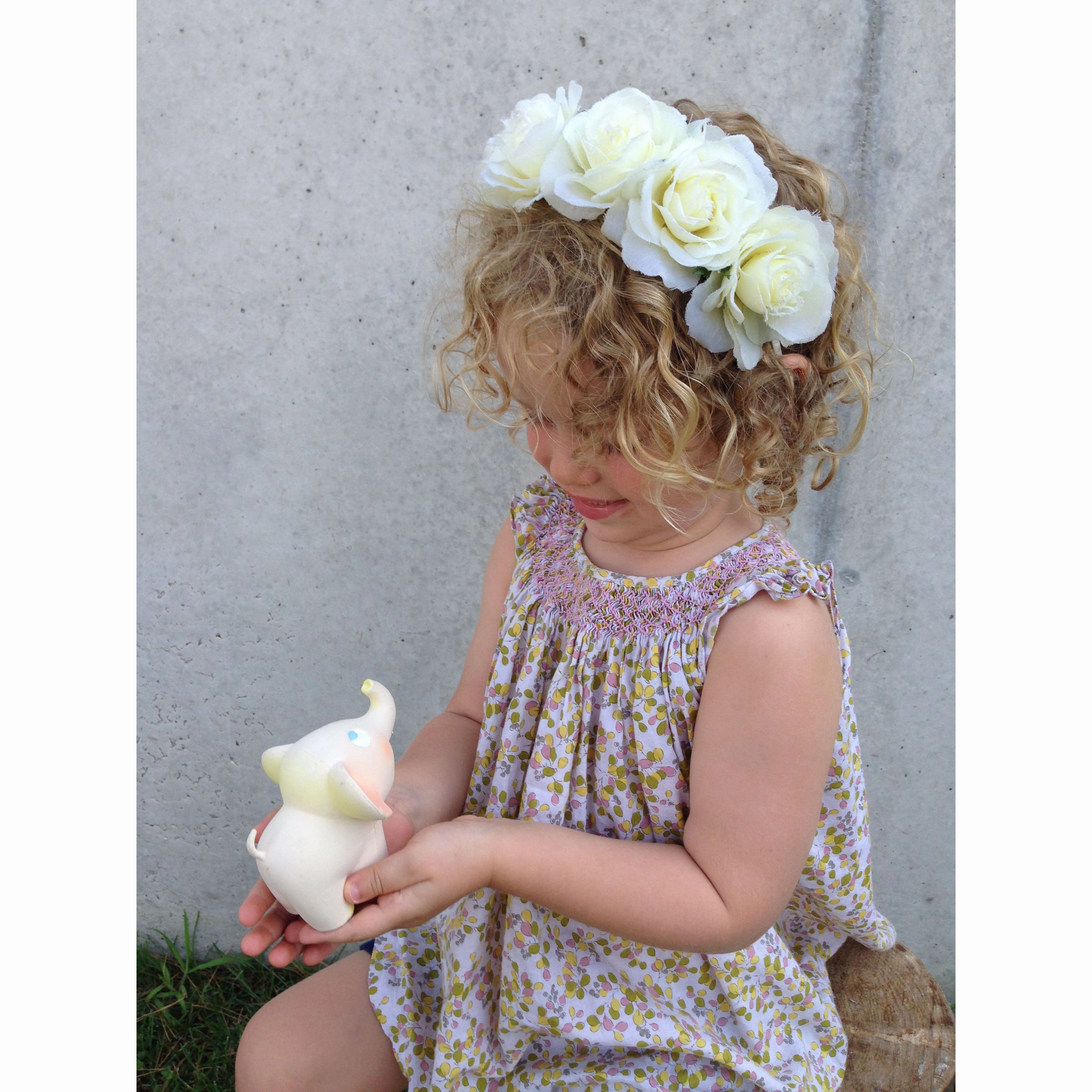 Oli & Carol Vintage Nelly the Elephant Teether