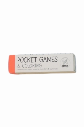 Omy Pocket Games & Coloring O/S