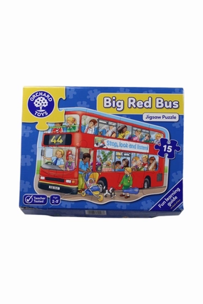 Orchard Toys Big Red Bus Jigsaw Puzzle O/S