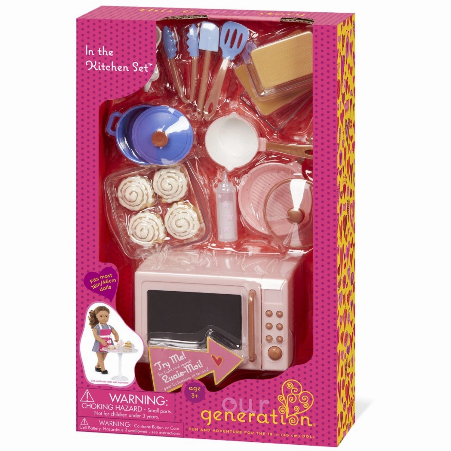 Our Generation Accessories Microwave Oven