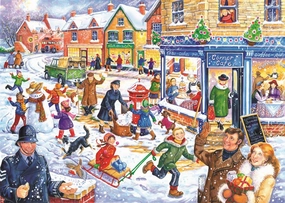 Out In The Snow - BIG 250 Piece Jigsaw Puzzle