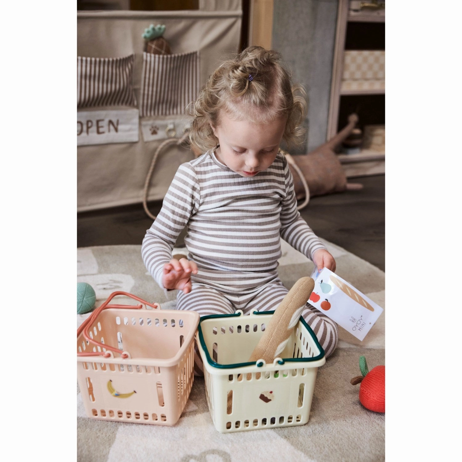 OYOY Mellow Yummy Shopping Basket