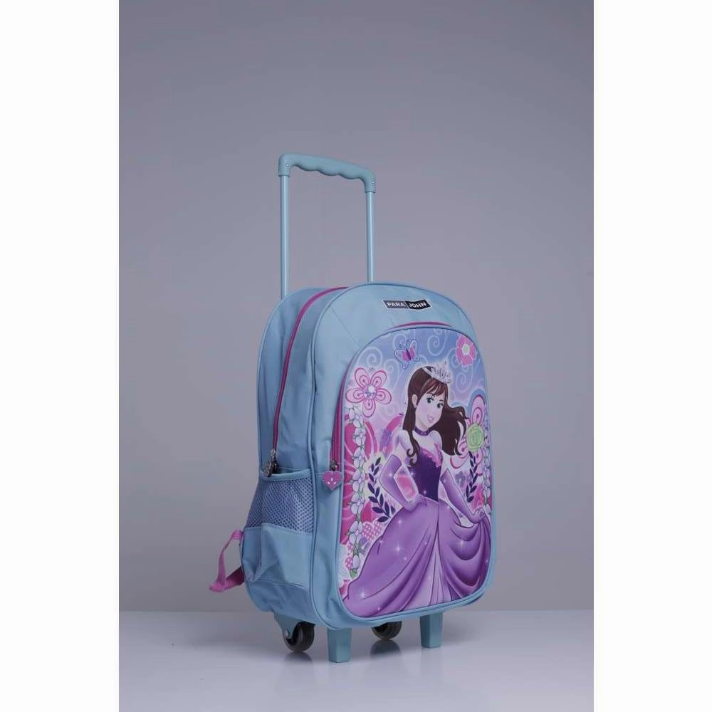 PARA JOHN 5 in 1 Wheeled School Backpack Set with Lunch Box