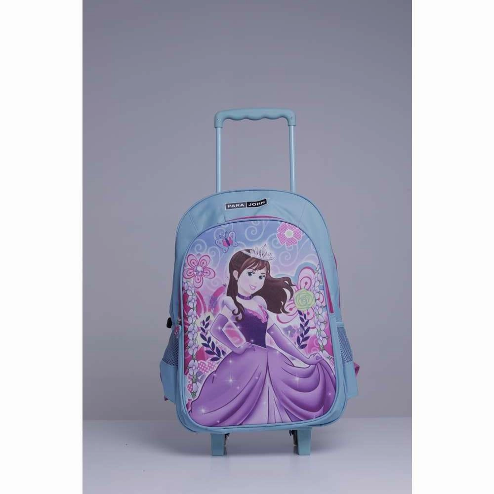 PARA JOHN 5 in 1 Wheeled School Backpack Set with Lunch Box