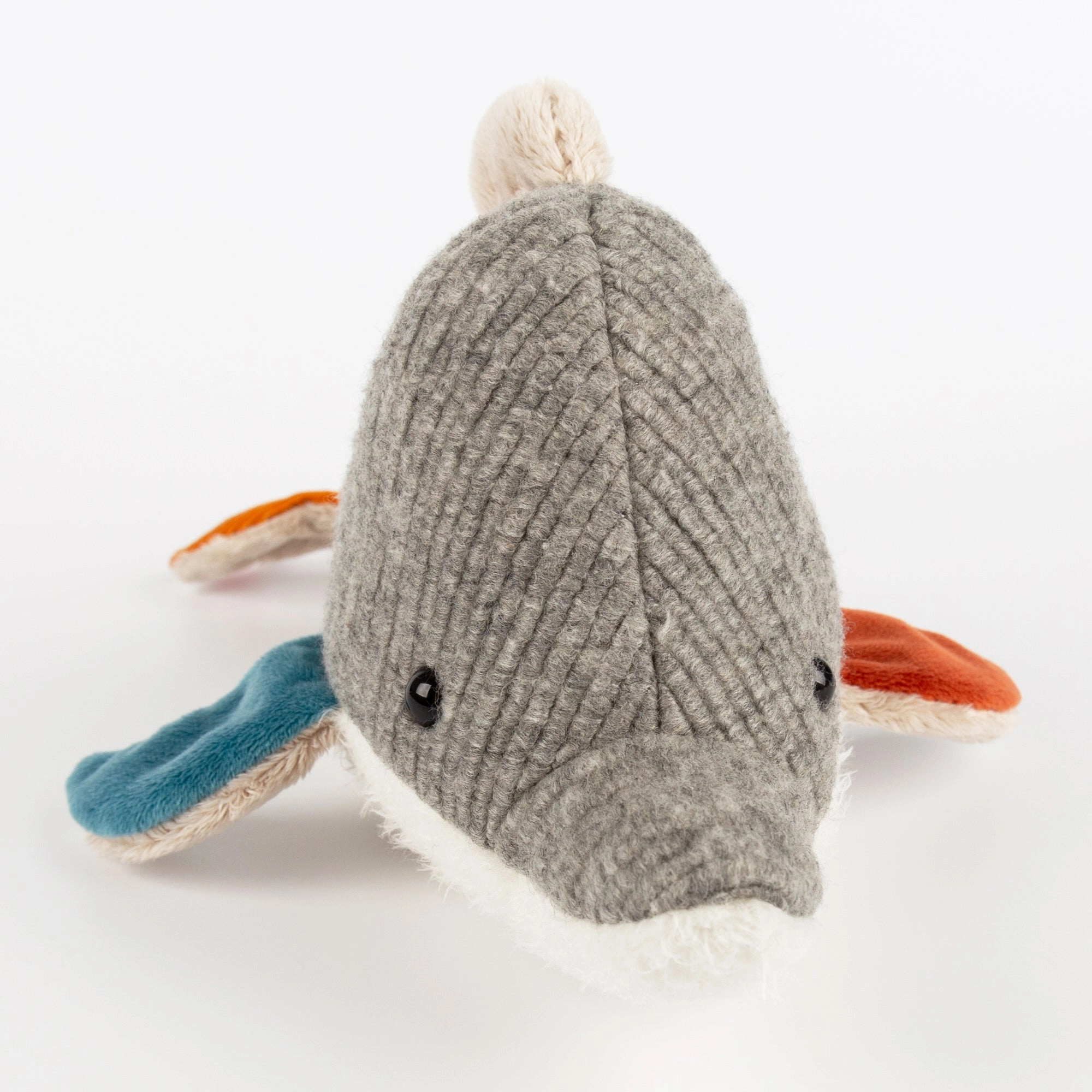 Patchwork Dolphin Plush Toy