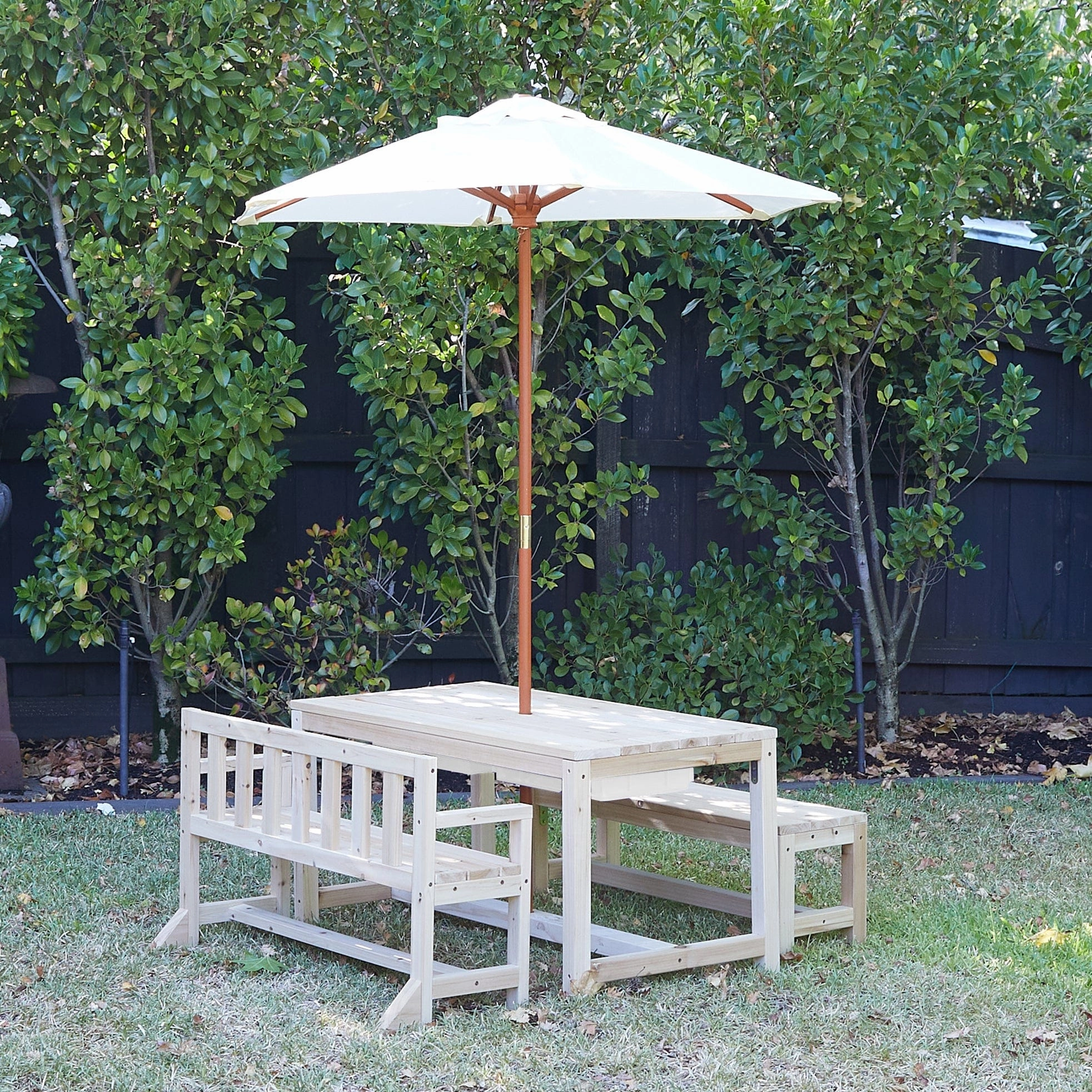 PATIO Table & 1 Bench Chair & 1 Bench Seat