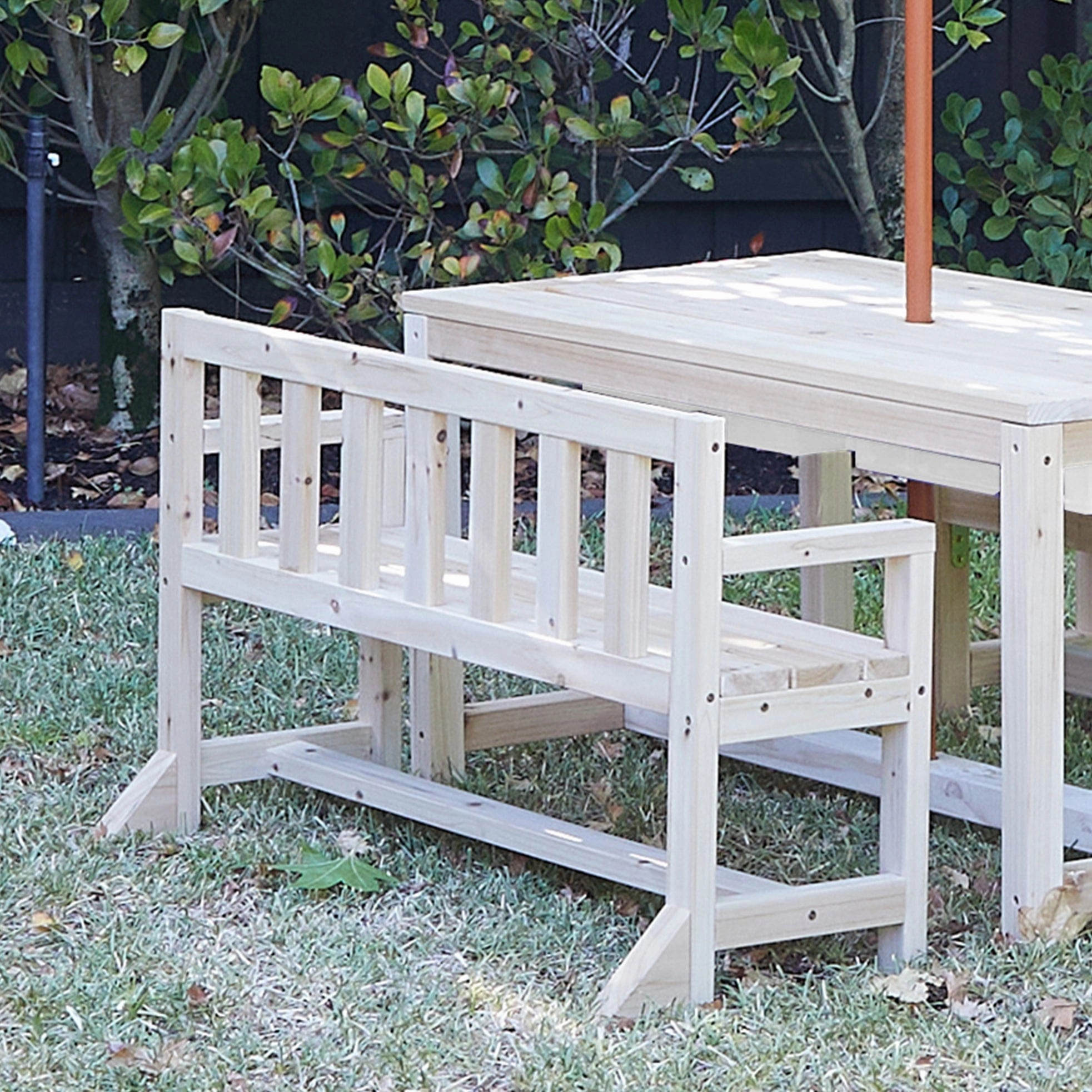 PATIO Table & 1 Bench Chair & 1 Bench Seat