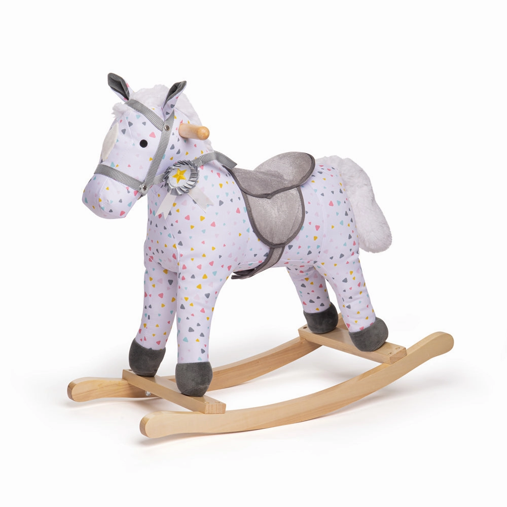 Patterned Rocking Horse