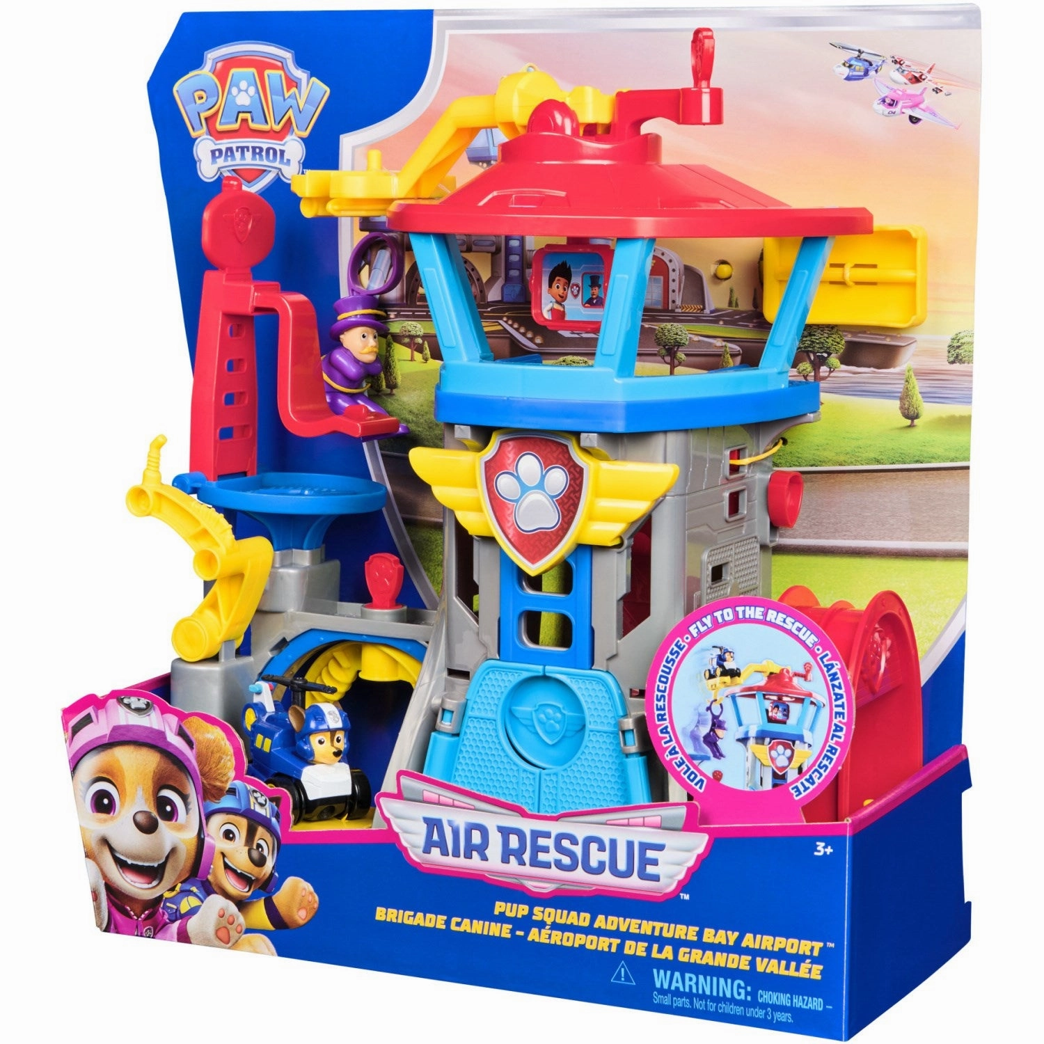 Paw Patrol Air Rescue Pup Squad Airport Playset