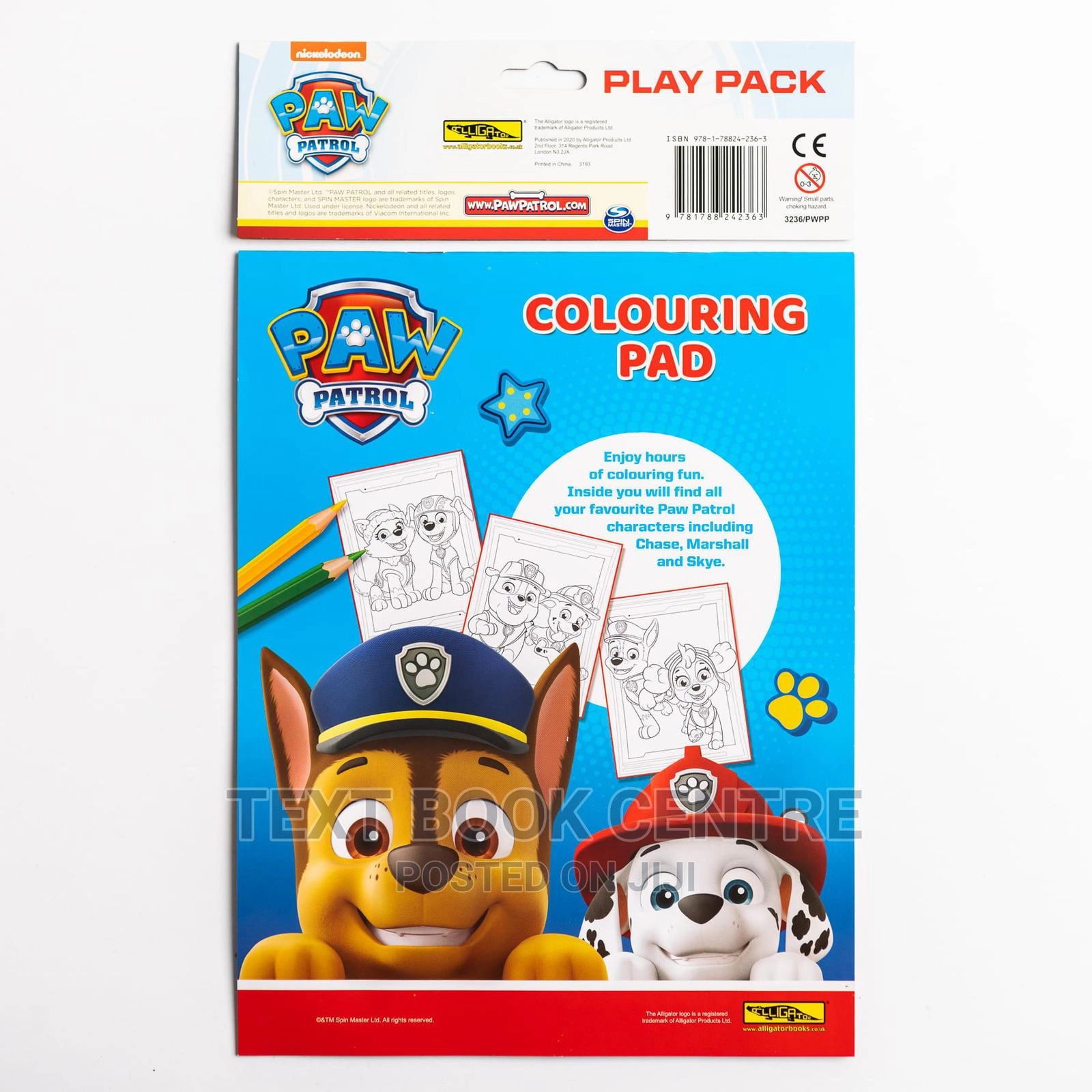 Paw Patrol Mini Coloring Pad - English
