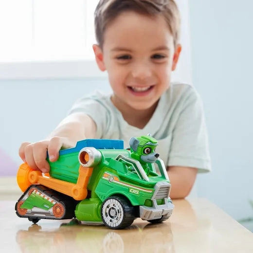 Paw Patrol Rocky Mighty Movie Recycle Truck
