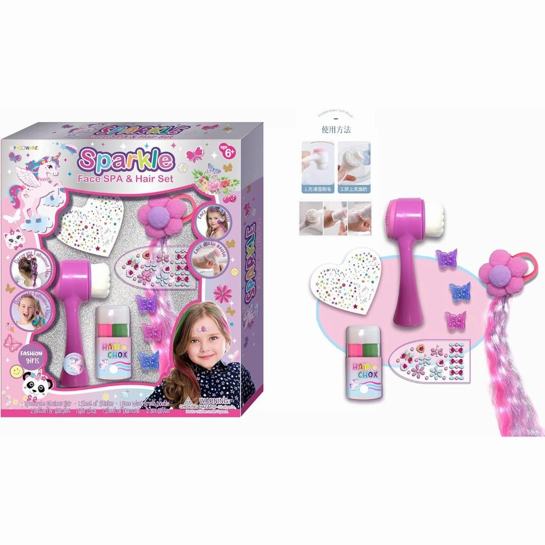 Pecoware - Sparkle face spa & Hair set