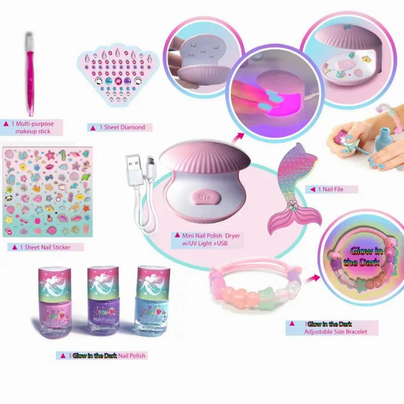 Pecoware Amazing Nail Manicure Set For Girls